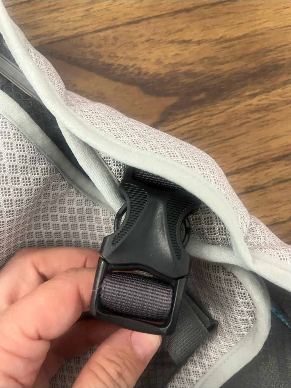 NWT Arcadia Trail Dog Cooling Vest Medium Grey Blue Reflective
